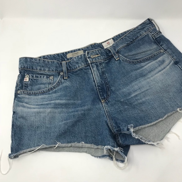 Ag Adriano Goldschmied Pants - AG the Bonnie denim shorts